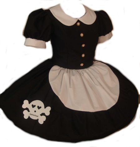 black doll dress